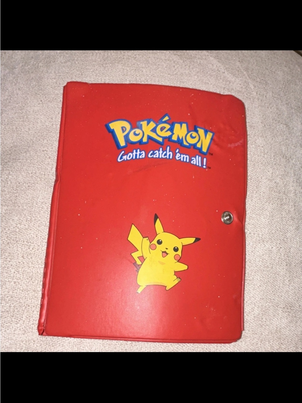 Red Pikachu Binder - Red Collector's Portfolio